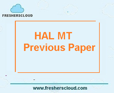 HAL Management Trainee Previous Question Papers