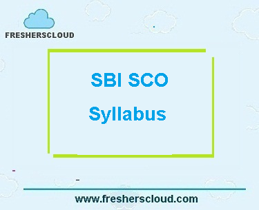 SBI SCO Syllabus