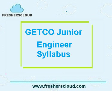 GETCO Junior Engineer Syllabus