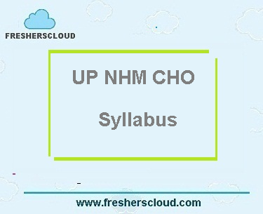 UP NHM CHO Syllabus