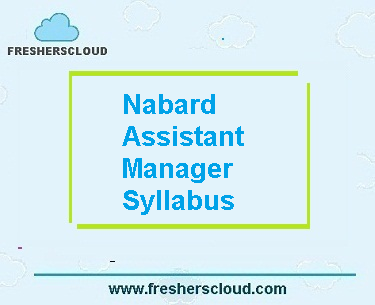 Nabard Assistant Manager Syllabus 