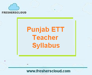 Punjab Elementary Teacher Training (ETT)